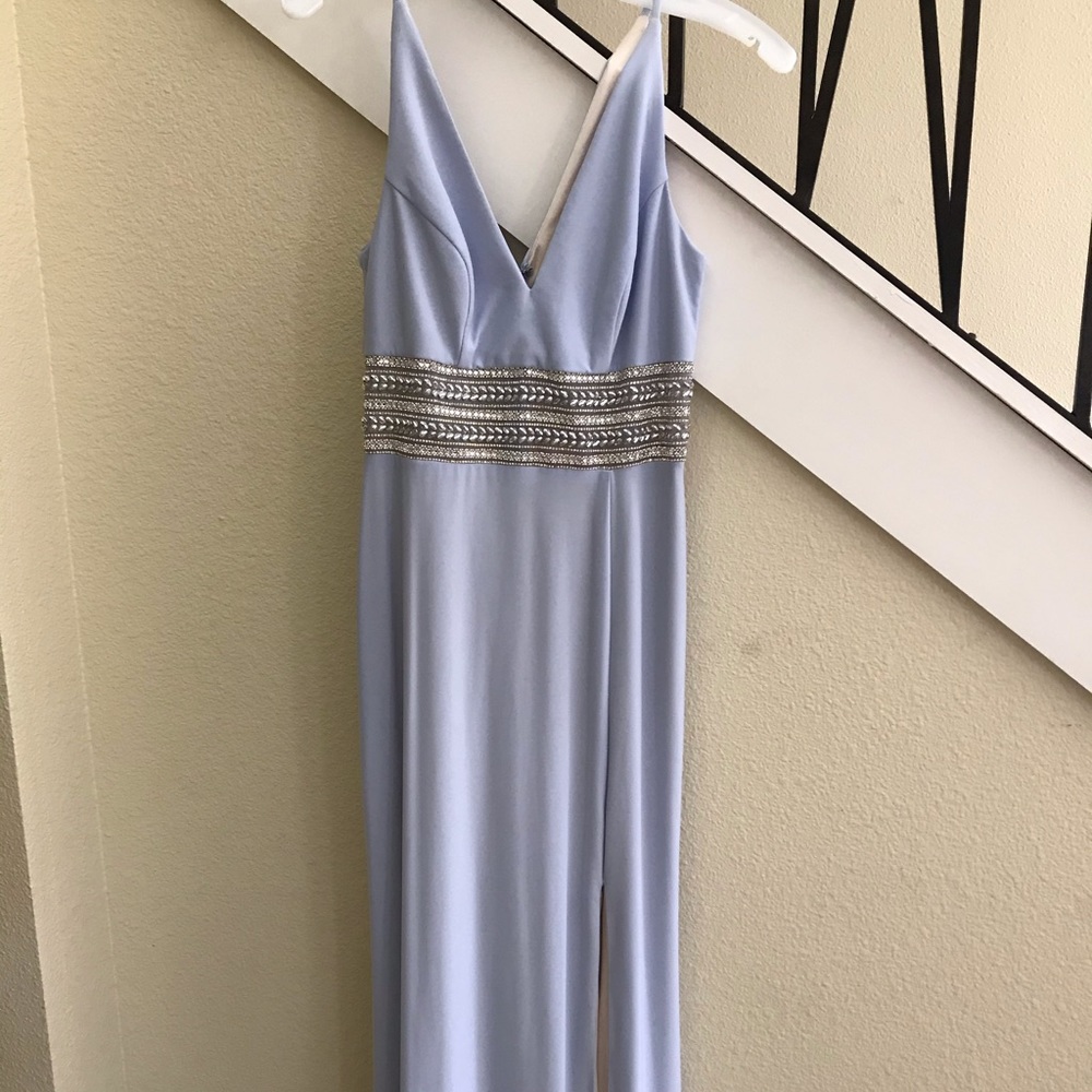 Light blue prom dress!
